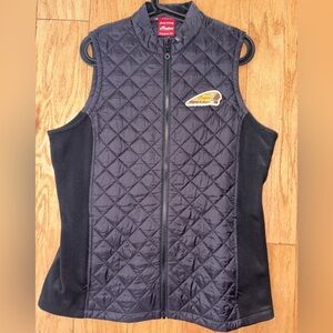 Indian Motorcycle Women’s Quilted Black Best Size Large New